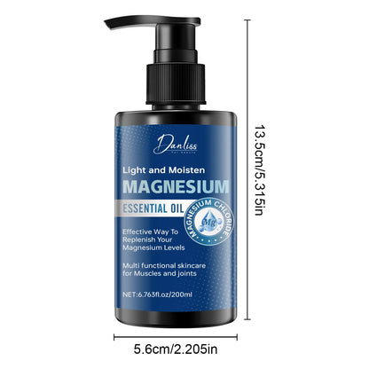 Magnesium Essential Oil For Muscle And Skin Care - Deeply Moisturizing And Soothing, Enhances Skin Softness And Elasticity