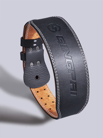 10cm Width Fitness Leather Belt Squat Hard Pull Waist Training Sports Waist Protective Gear Weightlifting Fast Buckle Belt