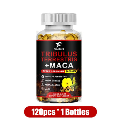 Buy 2 Get 2 Free! Tribulus Terrestris Capsules, Support Promotes Healthy Blood Flow, Vitality & Athletic Drive, Enhanced Mood