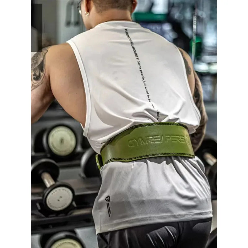 10cm Width Weightlifting Belt Fitness Waist and Back Support Men Women Gym Strength Training Deadlift Squat Crossfit Belts
