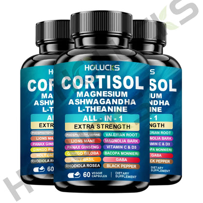 4Plus CalmCore™ Stress Support Complex | Magnesium + Ashwagandha + L-Theanine