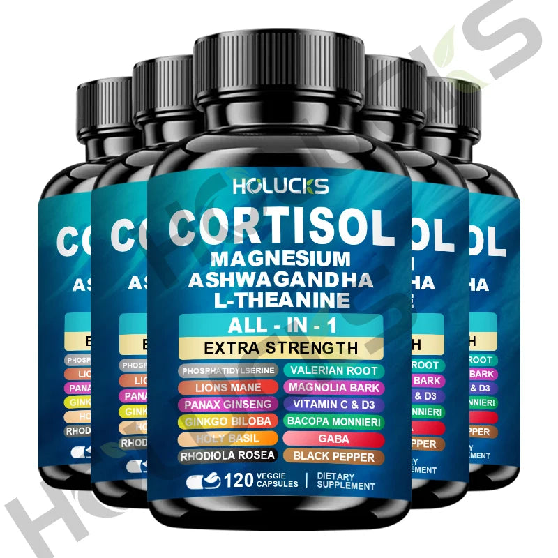4Plus CalmCore™ Stress Support Complex | Magnesium + Ashwagandha + L-Theanine