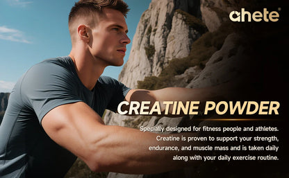 Ahete Micronized Creatine Monohydrate Powder (300g)