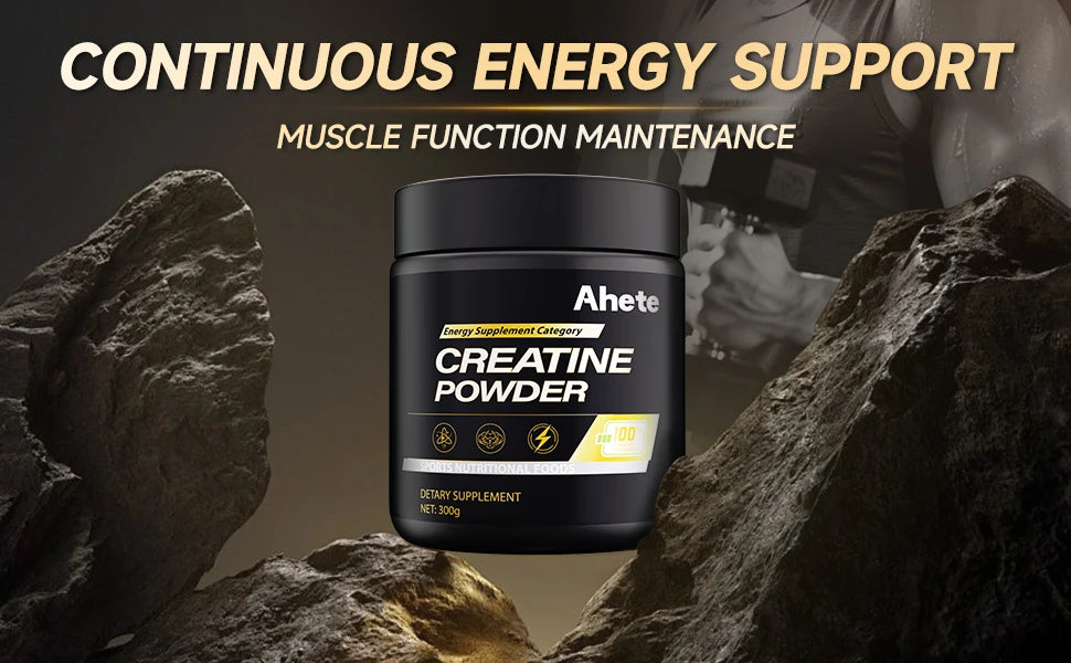 Ahete Micronized Creatine Monohydrate Powder (300g)