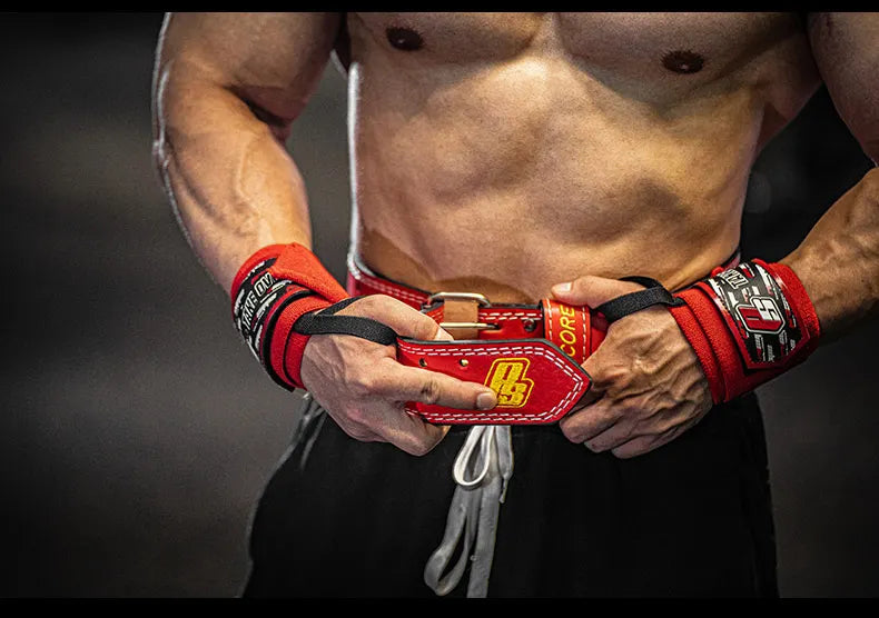 Weight Lifting Leather Belt Body Fitness Gym Back Support Power Lifting Belt Lumbar Protector For Squats Deadlift BodyBuilding