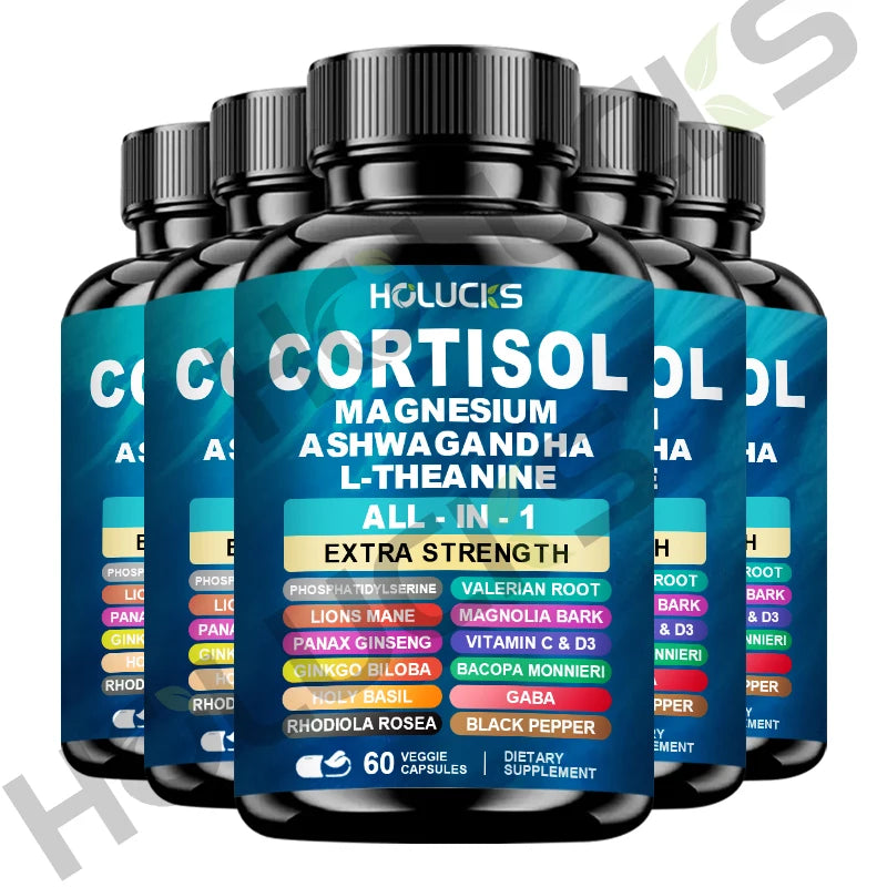 4Plus CalmCore™ Stress Support Complex | Magnesium + Ashwagandha + L-Theanine
