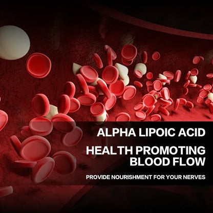 Alpha Lipoic Acid - Supports Neurological Health, Relieve Neuralgia, Powerful Antioxidant, Sugar Metabolism, Improves Immunity