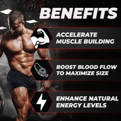 Buy 2 Get 2 Free! Tribulus Terrestris Capsules, Support Promotes Healthy Blood Flow, Vitality & Athletic Drive, Enhanced Mood