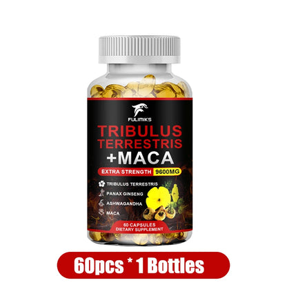 Buy 2 Get 2 Free! Tribulus Terrestris Capsules, Support Promotes Healthy Blood Flow, Vitality & Athletic Drive, Enhanced Mood