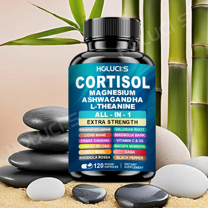4Plus CalmCore™ Stress Support Complex | Magnesium + Ashwagandha + L-Theanine