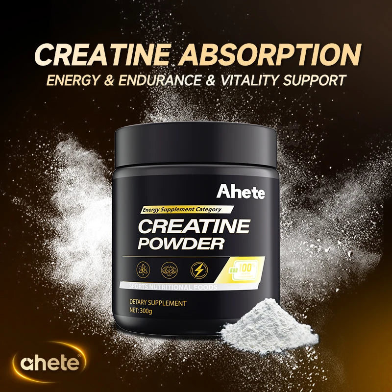 Ahete Micronized Creatine Monohydrate Powder (300g)
