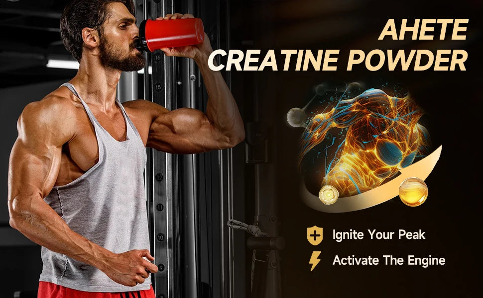 Ahete Micronized Creatine Monohydrate Powder (300g)