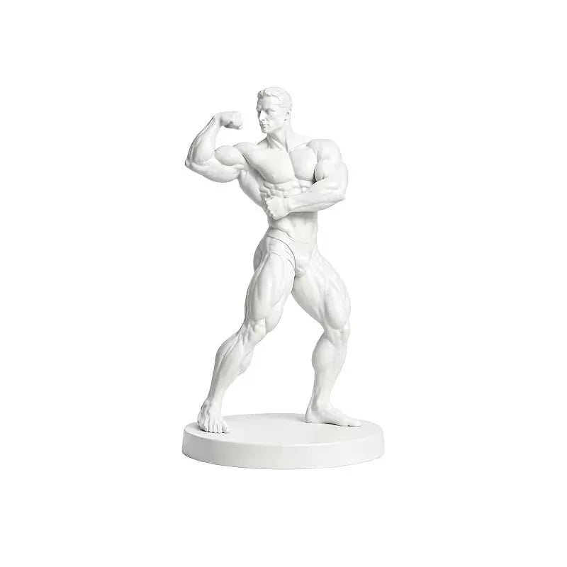 New 3D Printed Fitness Mr. Sculpture Showcases the Power and Beauty of Fitness Fitness Gym Yoga Gym Decoration