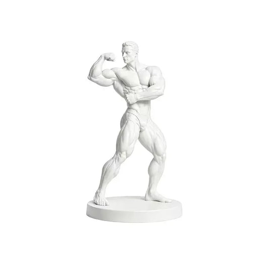 New 3D Printed Fitness Mr. Sculpture Showcases the Power and Beauty of Fitness Fitness Gym Yoga Gym Decoration