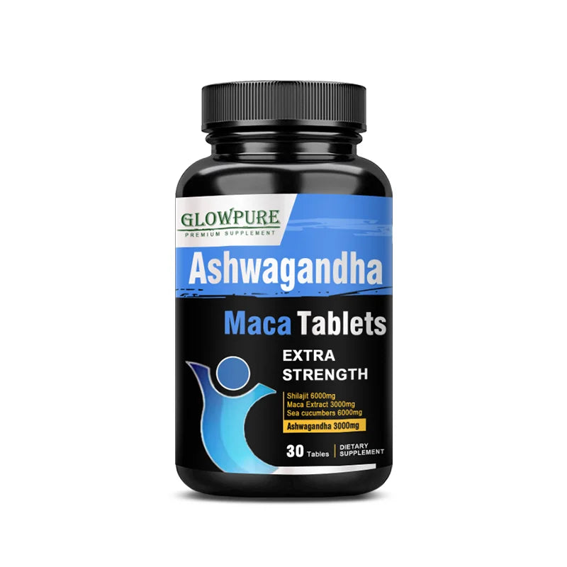Powerful Herbal & Marine Blend Vitamin for Men Energy, Male Vitality and Overall Wellness Enhancing Supplement