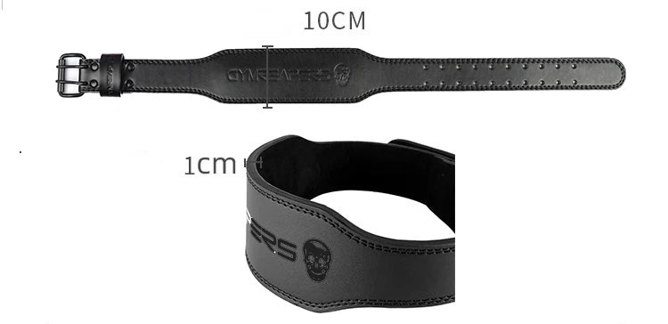 10cm Width Weightlifting Belt Fitness Waist and Back Support Men Women Gym Strength Training Deadlift Squat Crossfit Belts