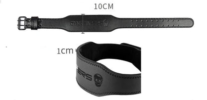 10cm Width Weightlifting Belt Fitness Waist and Back Support Men Women Gym Strength Training Deadlift Squat Crossfit Belts