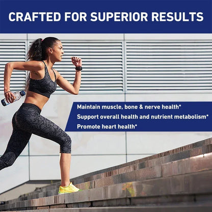 Magnesium Glycinate - Support Nerve, Heart and Muscle Health, Helps with Stress, Sleep Quality Support, Muscles Recovery