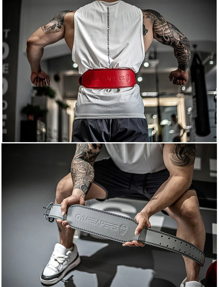 10cm Width Weightlifting Belt Fitness Waist and Back Support Men Women Gym Strength Training Deadlift Squat Crossfit Belts