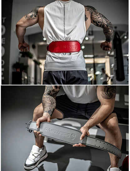 10cm Width Weightlifting Belt Fitness Waist and Back Support Men Women Gym Strength Training Deadlift Squat Crossfit Belts